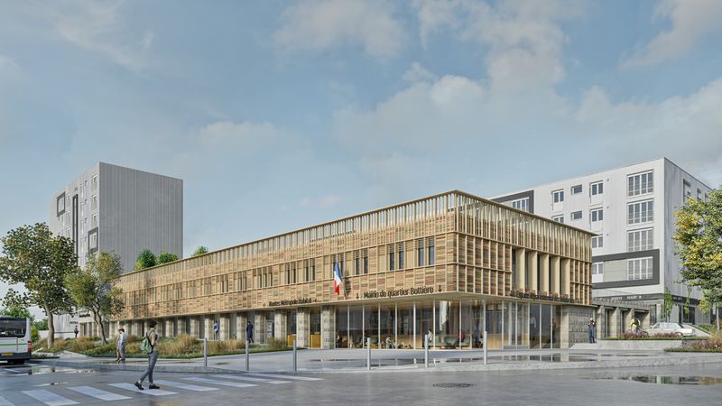 Construction d'équipements publics de la Bottière à Nantes