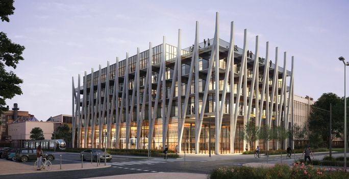 I-Factory, la Fabrique de l’Innovation, Campus LyonTech à Villeurbanne