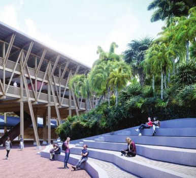 Lycée des métiers du bâtiment Longoni à Mayotte