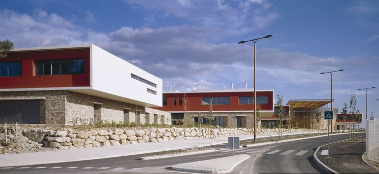 Construction du lycée du Pic Saint Loup à Montpellier