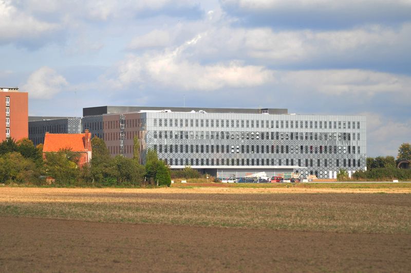Construction de l'hôpital de Douai