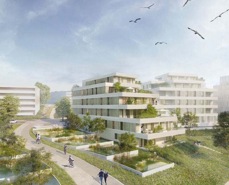 Ecoquartier NPNRU Hauts-de-Chambéry à Chambéry