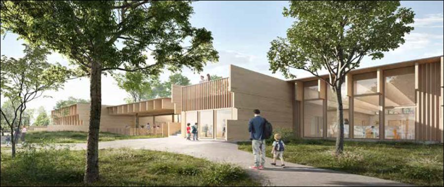 Construction of a school restaurant and ALSH in Les Martres de Veyre