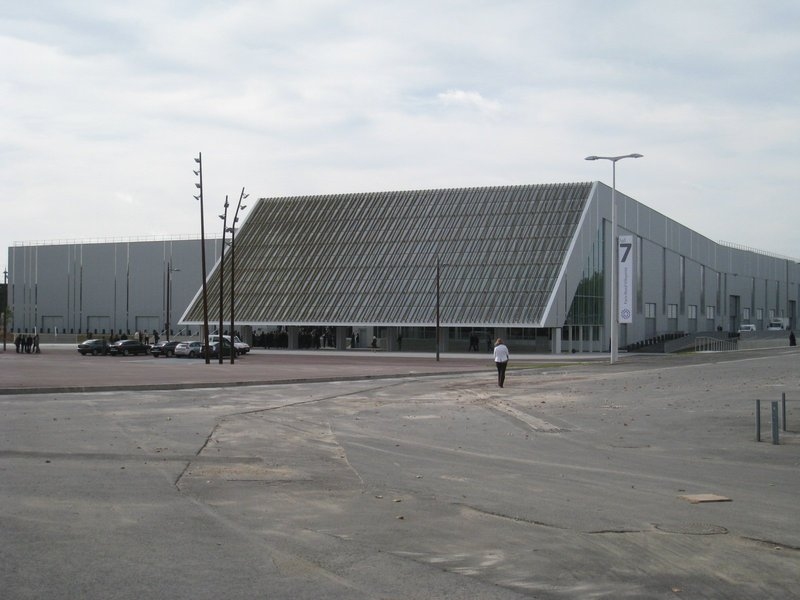 Hall 7 du parc d'exposition à Villepinte