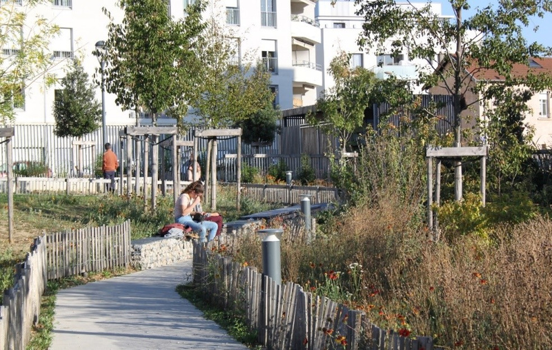 LYON (69), Parc Zénith, Etude îlot de chaleur urbain - Evaluation