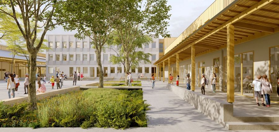 Restructuration du collège Joseph Crocheton à Veuzain sur Loire