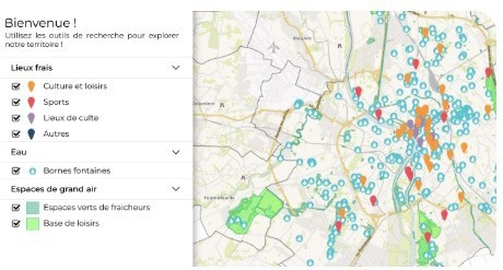 Cartographie participative des refuges climatiques à Toulouse, Lauréat Appel à Commun de l'Ademe sur les Espaces Refuges