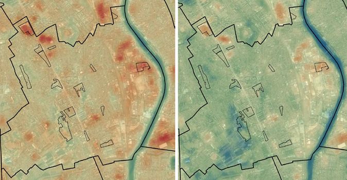 Etude îlot de chaleur urbain et préconisations à Vitry-sur-Seine