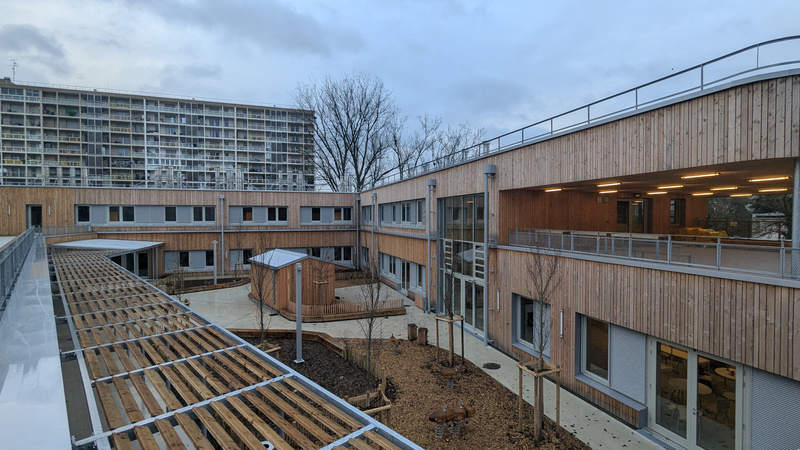 Groupe scolaire et périsclaire Simone Veil à Mulhouse